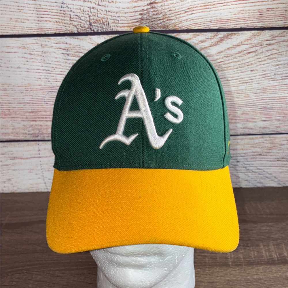 EUC 47 Oakland Athletics Dark Green MVP Wool Blend Adjustable Hat